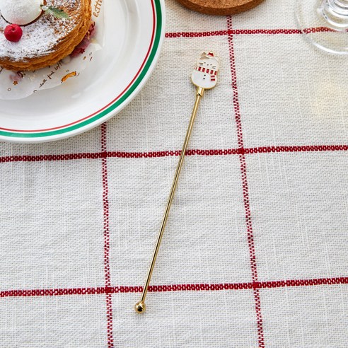 사랑스러운 디자인으로 겨울을 녹이는 버터 크리스마스 눈사람 머들러