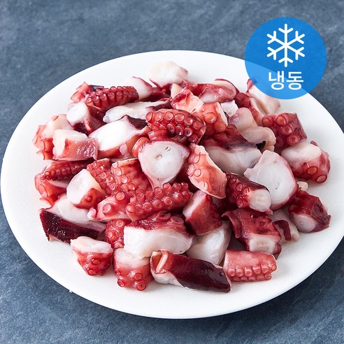절단 자숙 문어 (냉동), 1개, 1kg