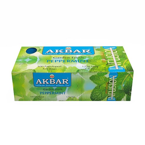 아크바 페퍼민트, 1.25g, 100개입, 1개