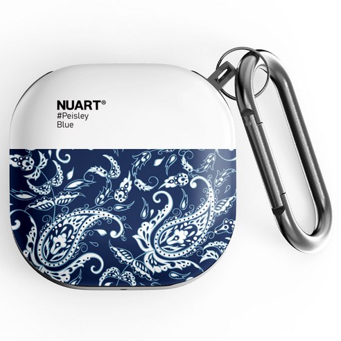 누아트 버즈2 패턴B 디자인 하드케이스, 블랙페이즐리 Best Top3