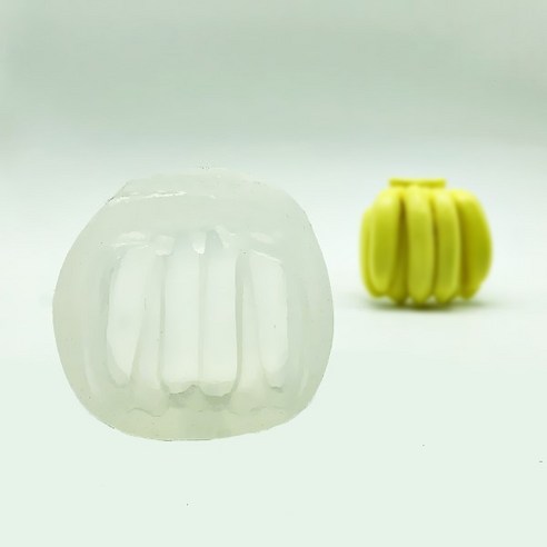 몰드비 바나나 3D 수제 실리콘 몰드 단품 1개입
