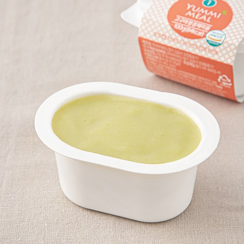 얌이밀 초기 만4~6개월 이유식, 혼합맛(고구마/청경채), 100g, 1개