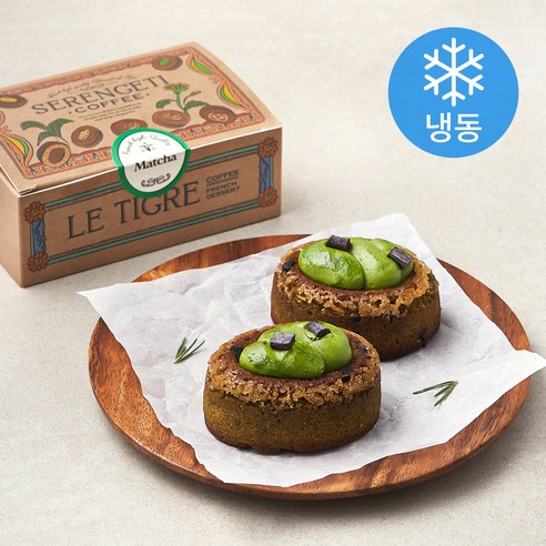 세렝게티커피 말차 티그레 (냉동), 60g, 2개입, 1개