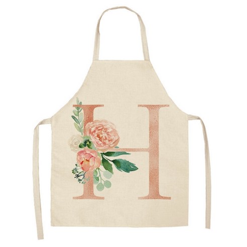 에이홉 알파벳 일러스트 앞치마 55 x 68 cm, H, 1개