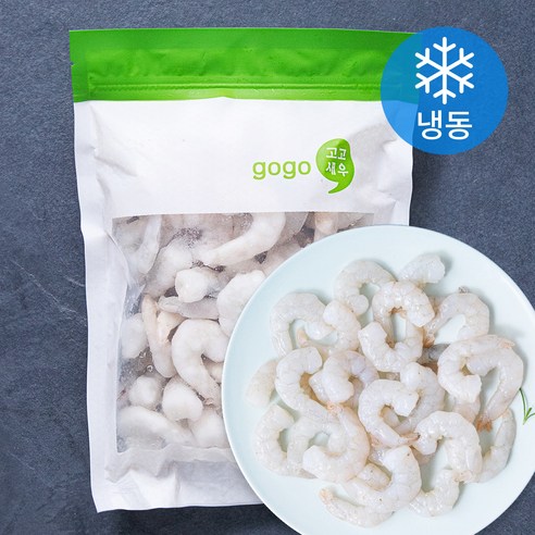 고고새우 손질 생새우살 31/50 (냉동), 450g(중), 1개