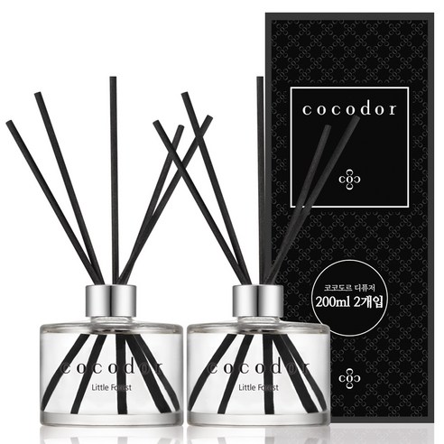 코코도르 디퓨저 200ml x 2p, 리틀포레스트