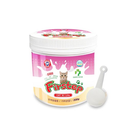서울퍼피 퍼스텝캣 고양이 초유 분유, 200g, 1개