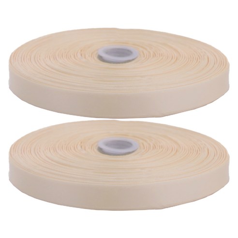 아이엔피 공단 리본끈 15mm 15A0 2p, 180m, 연베이지(15A008)