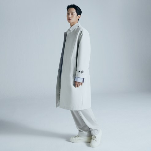 마인드브릿지 남성용 오버핏 맥코트