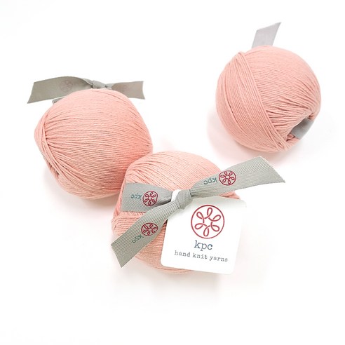 케이피씨 씨쇼어 디케이 뜨개실 100g x 3p, 블러쉬, 220m