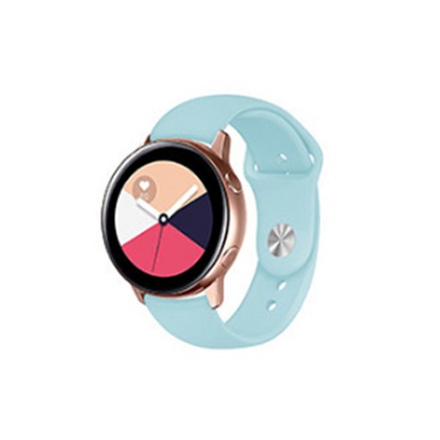 코쿼드 실리콘밴드 스마트워치 스트랩 41mm, 스카이블루, 1개