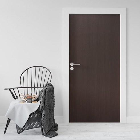 현관문 방문 시트지 2p, 39월넛(SM4065-8), 100 x 210 cm
