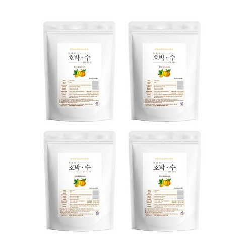 프리티 호박수 티백, 1.5g, 20개입, 4개
