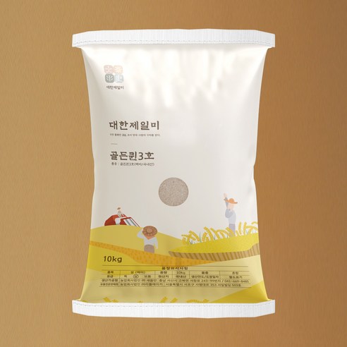 대한제일미 골든퀸 3호 쌀, 4kg, 2개