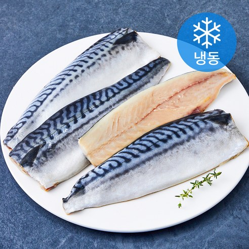 고등어청년 순살 고등어 필렛 (냉동), 1개, 1kg(쪽 당 110~130g)
