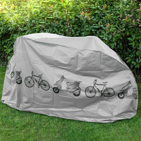 자전거를 비, 눈, 햇빛으로부터 보호하는 락브로스 자전거 방수커버