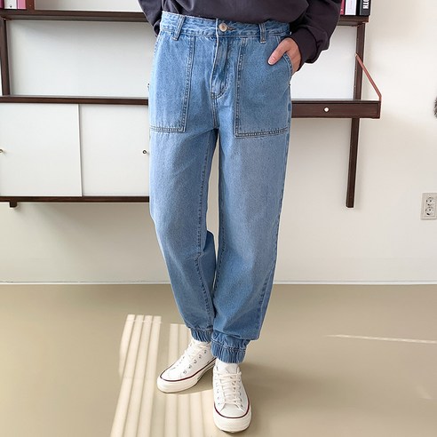 男性 時尚 服裝 下裝 牛仔褲 長褲 成年男性 成年男子 青年 男裝