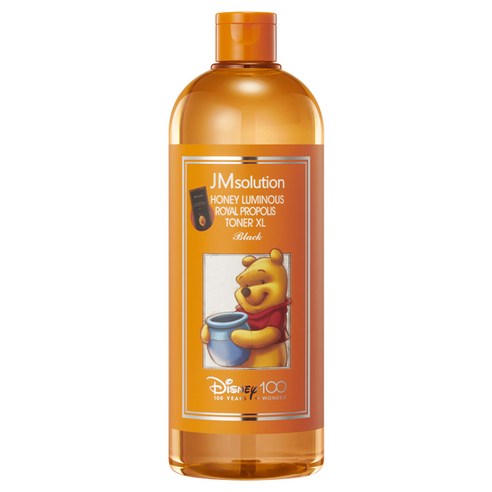 제이엠솔루션 디즈니100 에디션 꿀광 로얄 프로폴리스 토너 엑스라지 블랙, 600ml, 1개