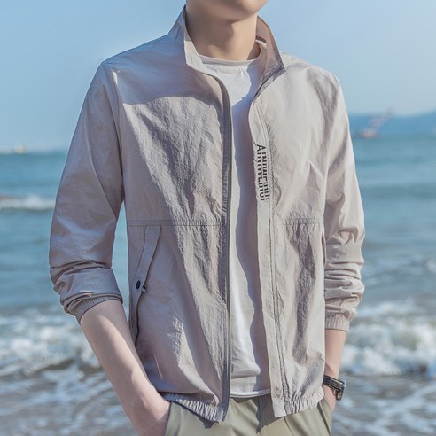 오렌지닷컴 남성용 슬림핏 바람막이 점퍼