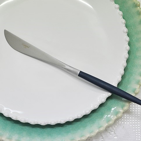큐티폴 고아 디너나이프, 블루실버, 1개