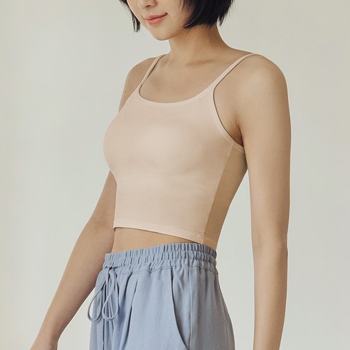 브리즈 모달 크롭 끈 나시로 쾌적하고 편안한 여름을!