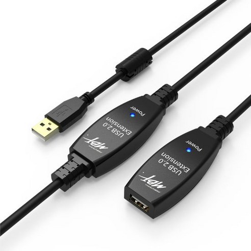 엠비에프 USB2.0 연장 리피터 무전원 케이블 MBF-USBEX215, 1개, 15m