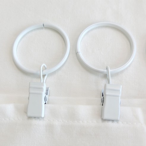 커튼 집게링으로 완성하는 공간의 아름다운 변신