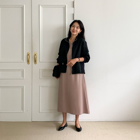 連身裙 長連身裙 日常連身裙 秋季連身裙 休閒連身裙 女裝秋季連身裙 女式中季連身裙 女式長連身裙 百褶長連身裙 長袖秋季連身裙