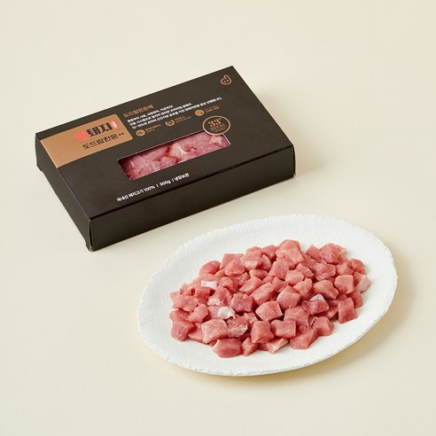 도드람한돈 암퇘지 등심 카레용 (냉장), 1개, 500g