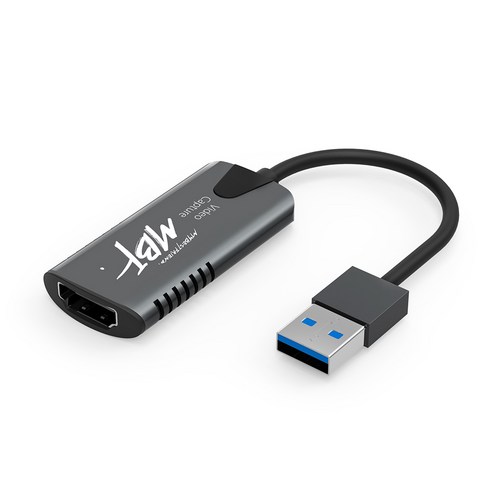 엠비에프 4K HDMI 캡쳐보드 USB 케이블 타입