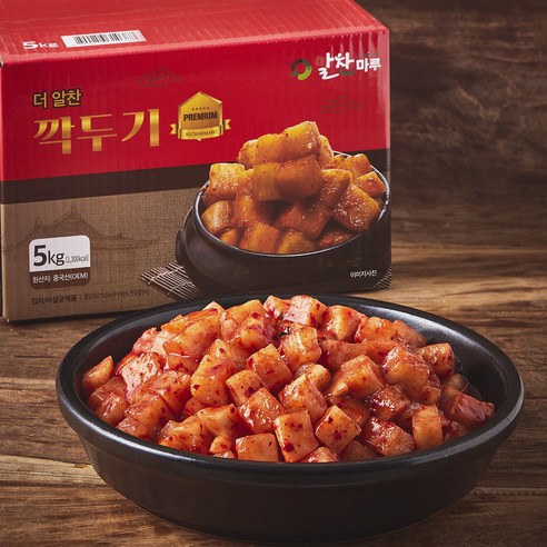 더알찬 깍두기, 5kg, 1개