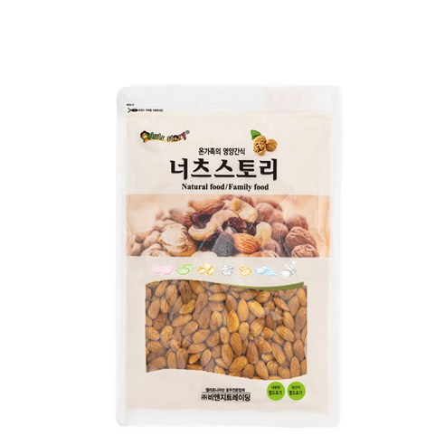 너츠스토리 구운아몬드, 1개, 500g