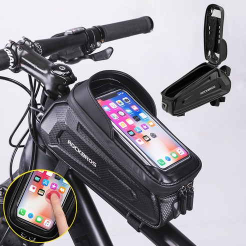 락브로스 B68 자전거 가방: 스마트폰을 안전하고 편리하게 보관하세요.