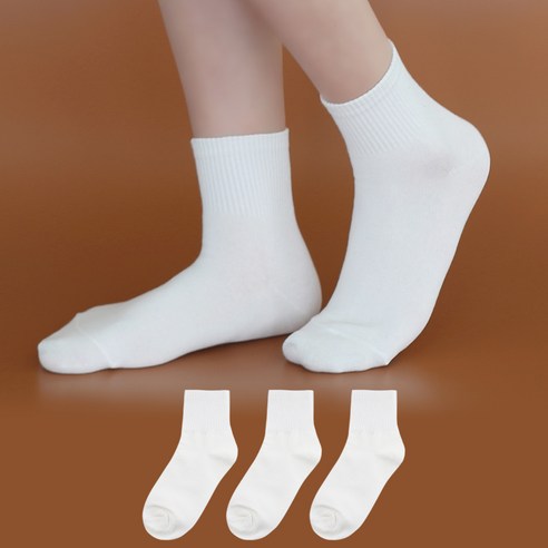 이지레그 여성용 학생용 밴드 중목 양말의 매력