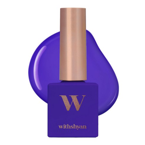 위드샨 프로페셔널 위드젤 젤네일, W35 비비드 퍼플, 10g, 1개