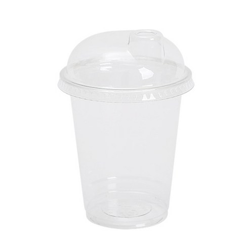 이지앤 투명 PET 아이스컵, 1개입, 410ml, 100개