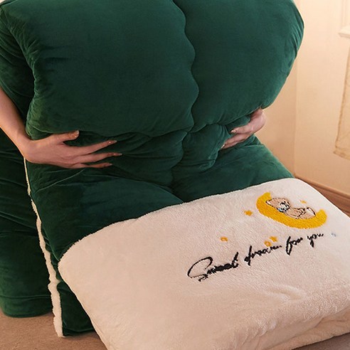 파묻혀서 자고 싶은 포근포근 두툼 자수 겨울 싱글 이불 5kg