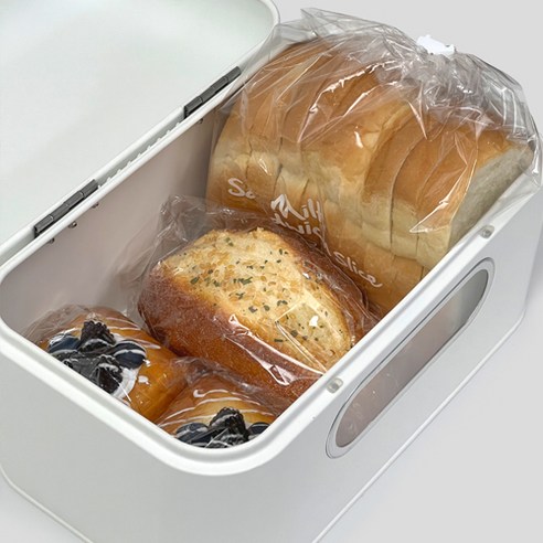 에브리윅 브레드 박스 영양제 식탁 정리함 투명