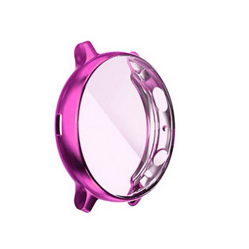 알피나케이스 갤럭시워치 액티브2 TPU 풀커버 케이스 40mm, 퍼플