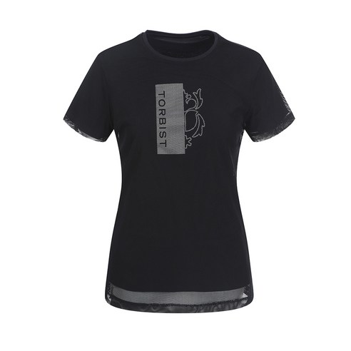 톨비스트 여성용 메쉬 라운드 티셔츠 GABU3-WKE450
