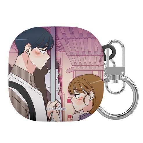 취향저격 그녀 갤럭시 프로 / 라이브 / 버즈2 호환 슬림 케이스, 콜라주 해닮