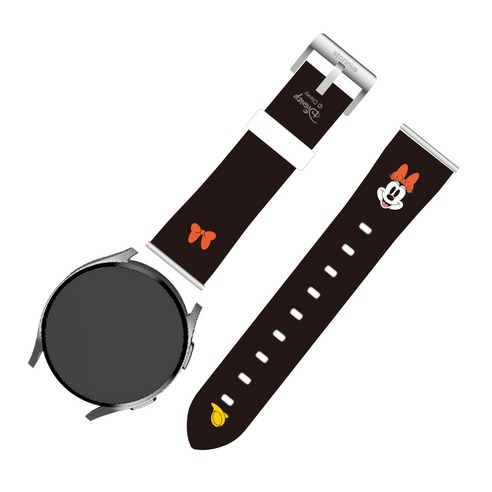 디즈니 유니크 베이지 가죽 갤럭시워치 스트랩 20mm 갤럭시워치스트랩가죽