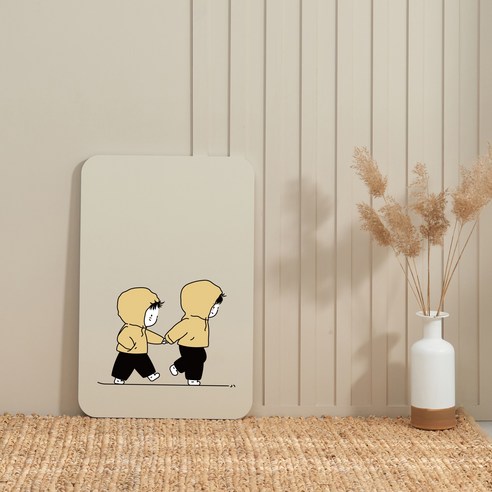 미드센츄리 접이식 인테리어 LPM 거실테이블 리뷰 액자테이블