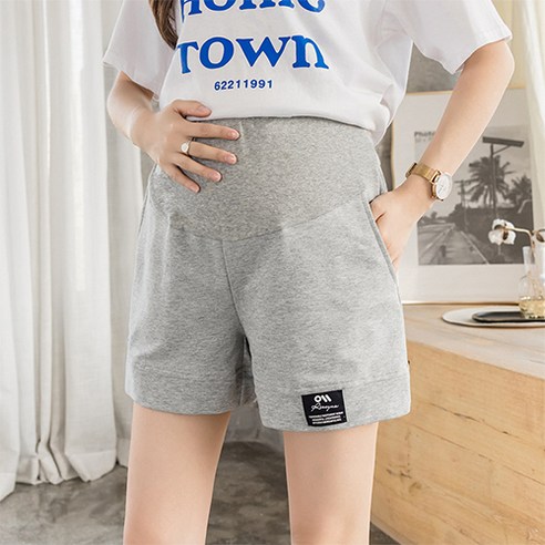 임산부 루즈한 도톰 캐주얼 반바지