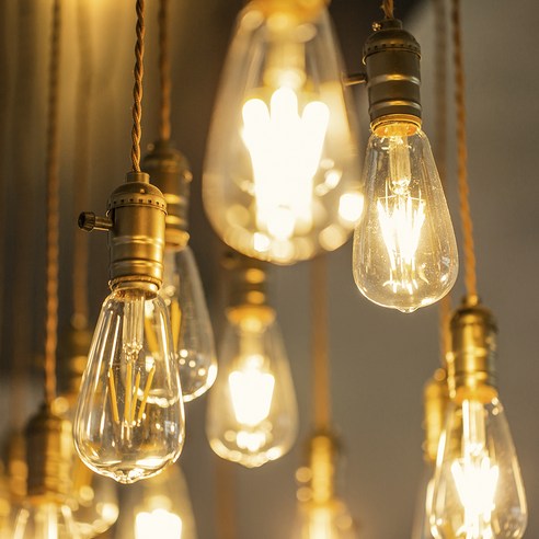 아늑함을 더하는 샛별하우스 LED 에디슨 전구