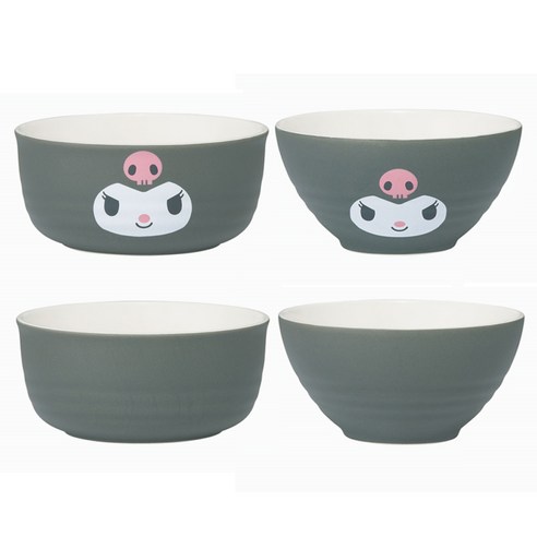 귀여움과 실용성을 겸비한 쿠로미 도자기 식기세트
