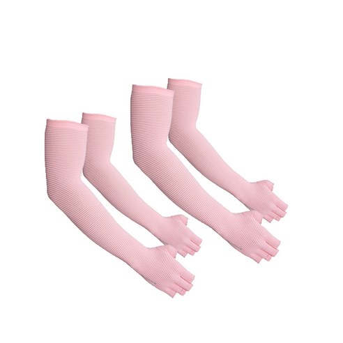 인콘트로 반장갑 토시 4p, 분홍색, 4개