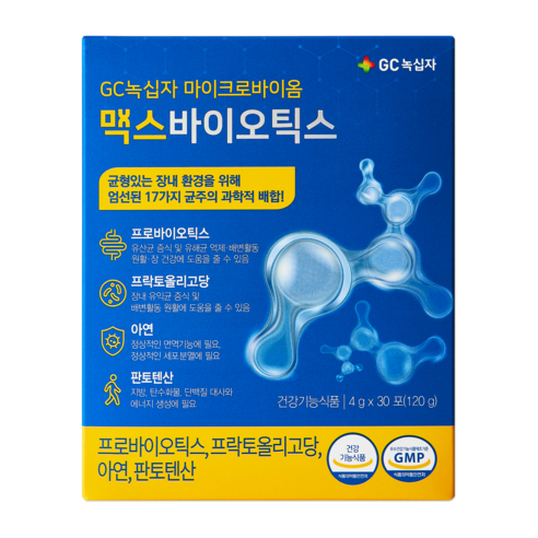 GC녹십자 마이크로바이옴 맥스바이오틱스, 120g, 1개