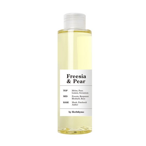 허브타임 시그니처 니치 향수 디퓨저 리필, 프리지아 앤 페어, 130ml, 1개