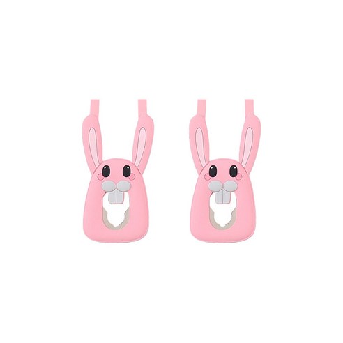 대한 핸드폰 손목줄 캐릭터 타입, 토끼(핑크), 2개